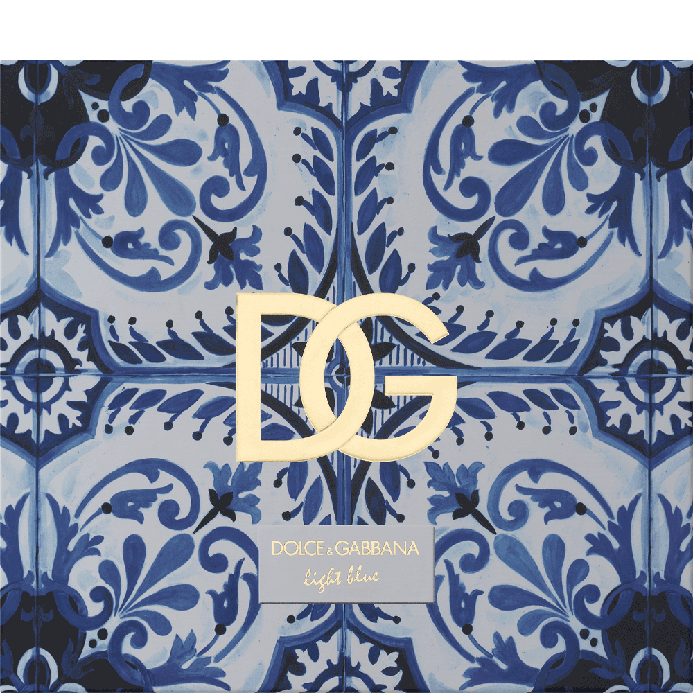 Bild: Dolce & Gabbana Light Blue Geschenkset Eau de Toilette 100 ml & 10 ml + Bodylotion 50 ml 
