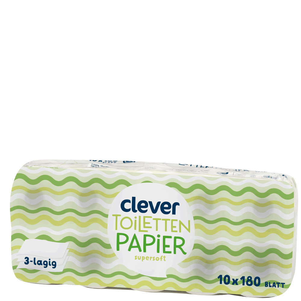 Bild: clever Toilettenpapier weiß 