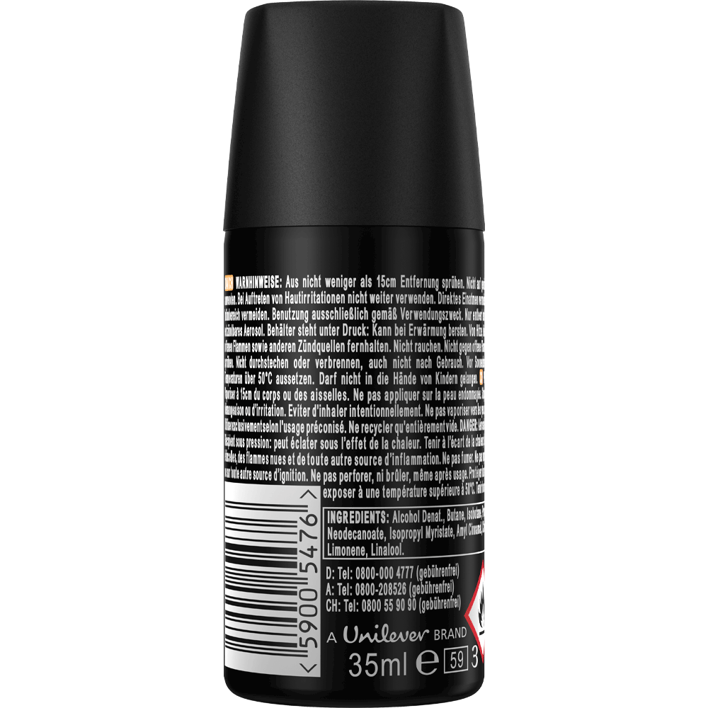 Bild: AXE Deo Spray Dark Temptation Mini
