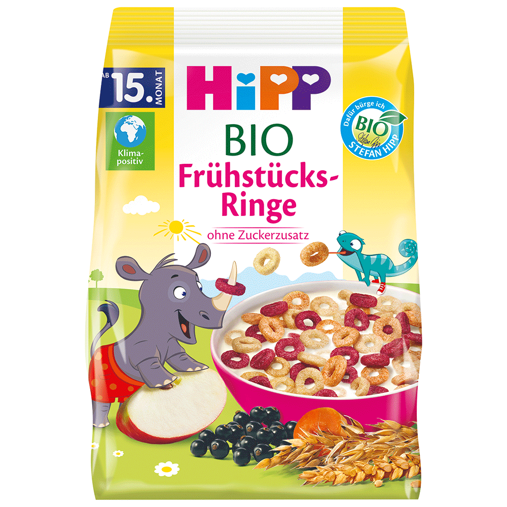 Bild: HiPP Bio Frühstücksringe