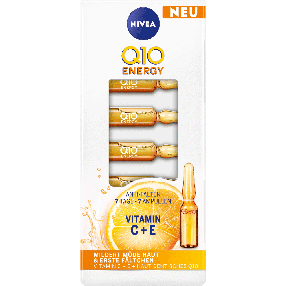 Bild: NIVEA Q10 Energy Ampullen mit Vitamin C