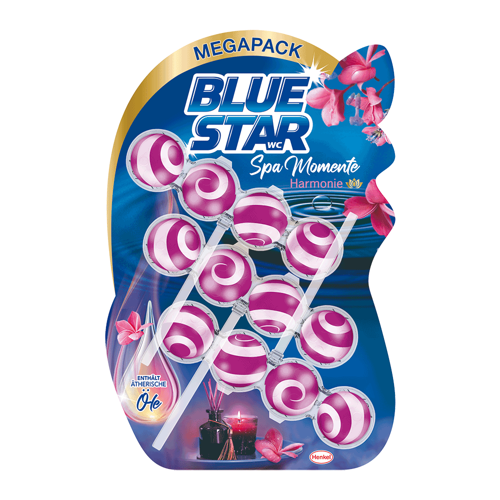 Bild: Blue Star WC-Steine Spa Moments Harmonie