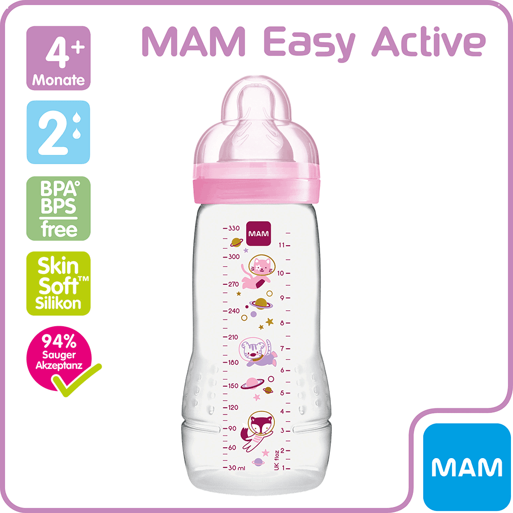 Bild: MAM Easy Active Baby Flasche 4+ Monate