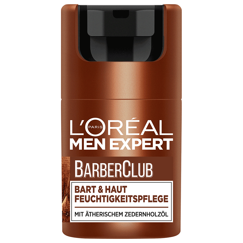 Bild: L'ORÉAL PARIS MEN EXPERT Barber Club: Bart & Haut Feuchtigkeitspflege