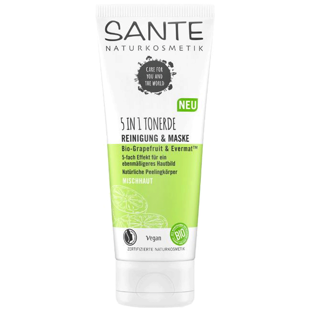 Bild: SANTE 5in1 Tonerde Reinigung & Maske