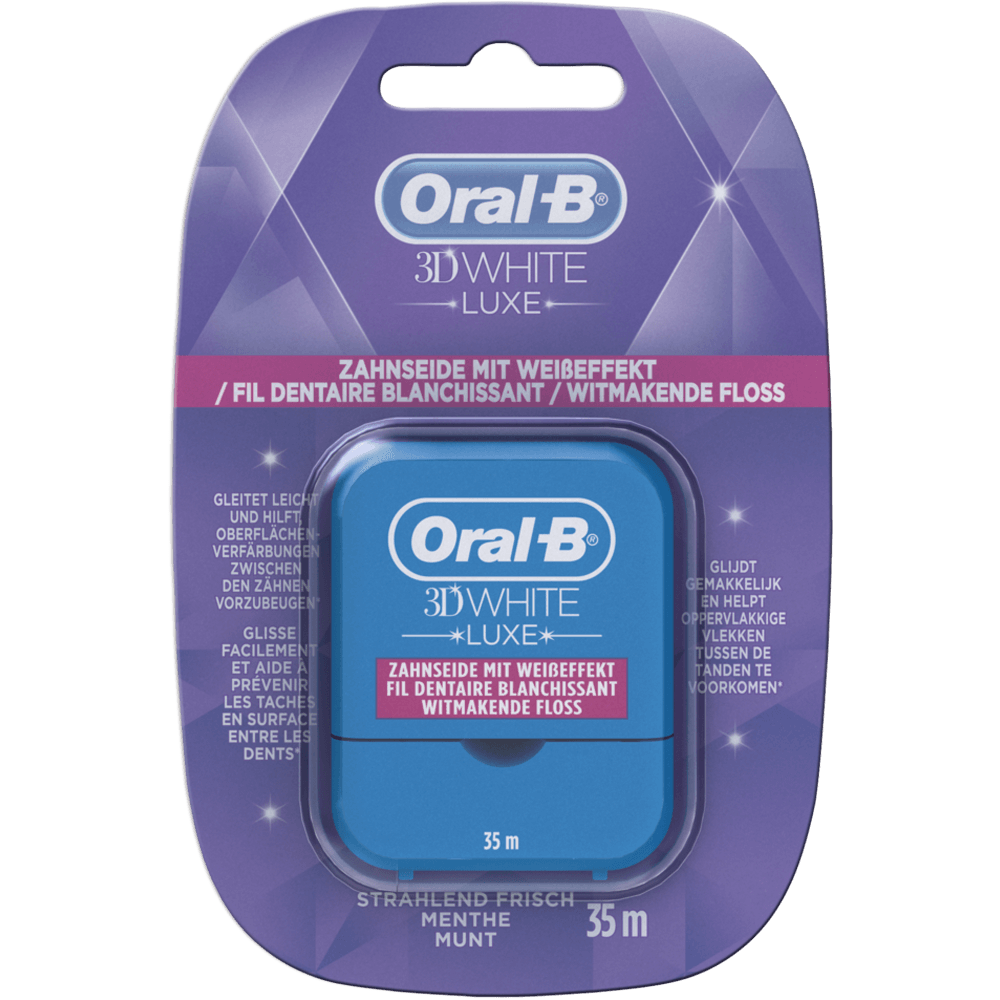 Bild: Oral-B 3D White Luxe Whitening Zahnseide