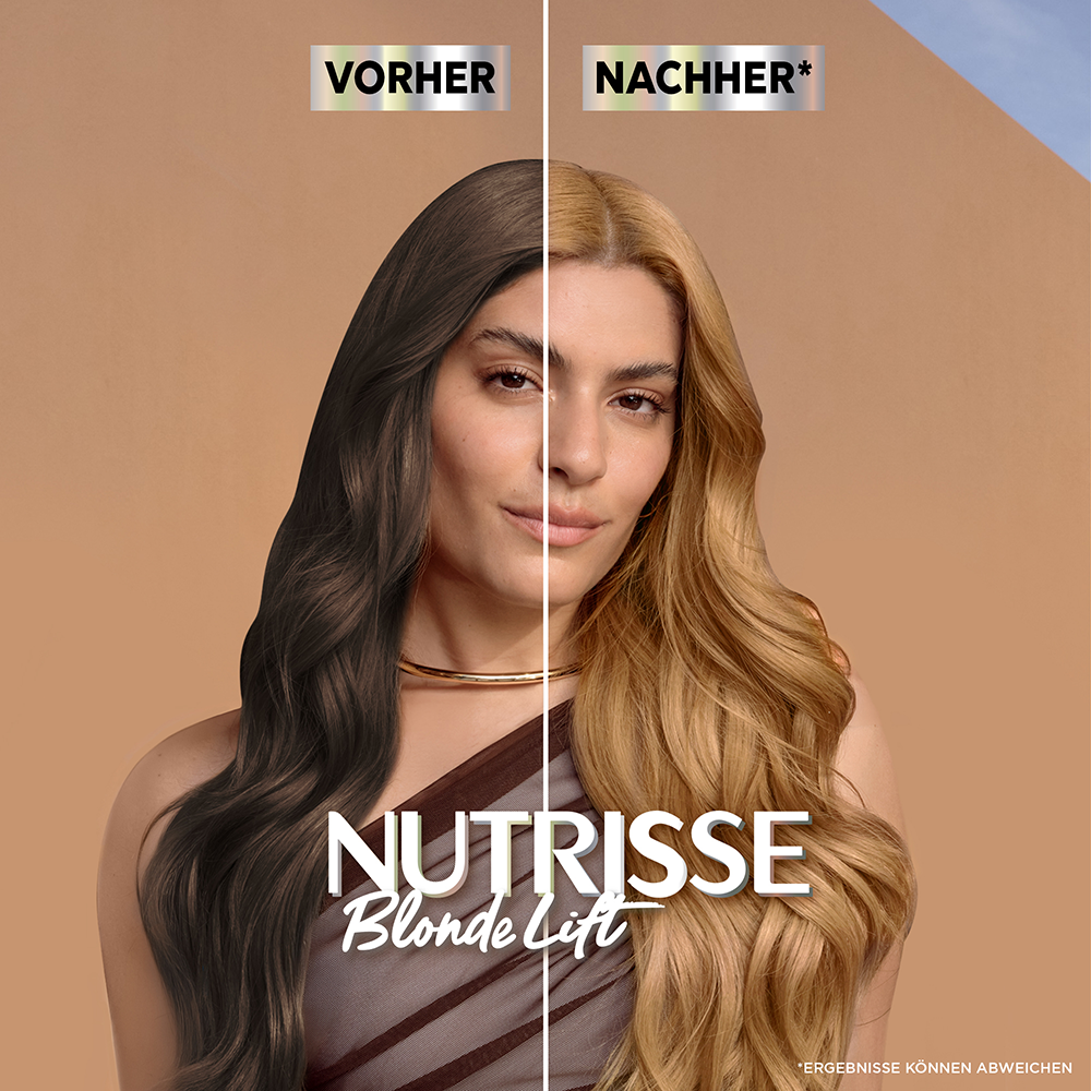 Bild: GARNIER Nutrisse Blonde Lift Karamell Toffee