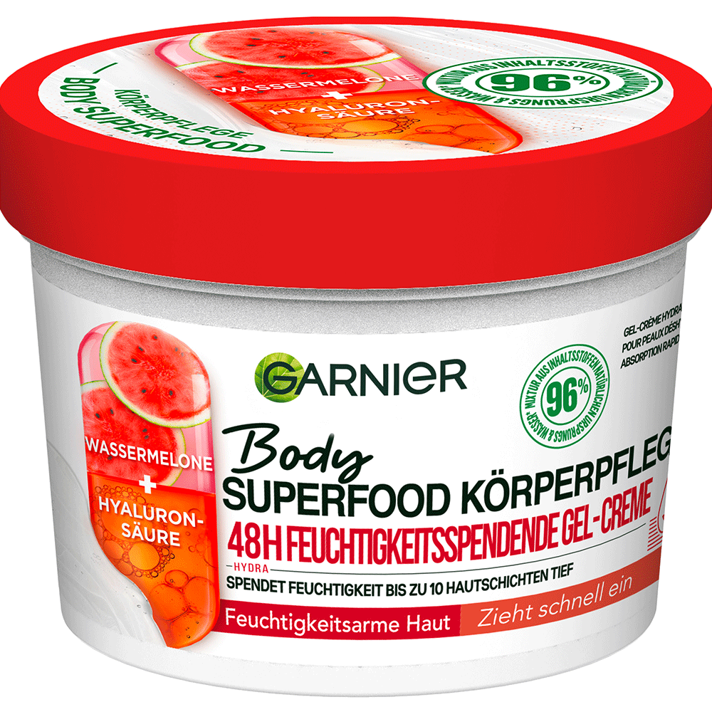 Bild: GARNIER Body Superfood Wassermelone