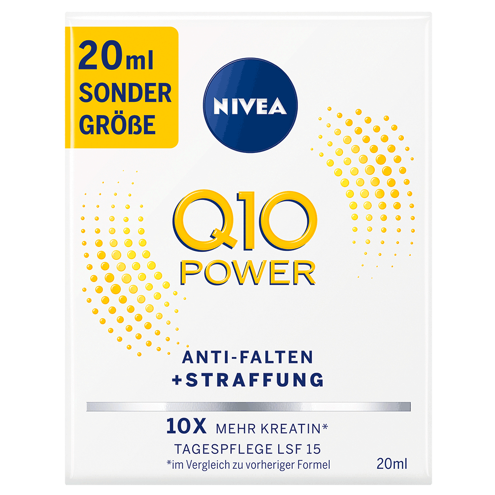 Bild: NIVEA Q10 Power Anti-Falten + Straffung Tagespflege Mini