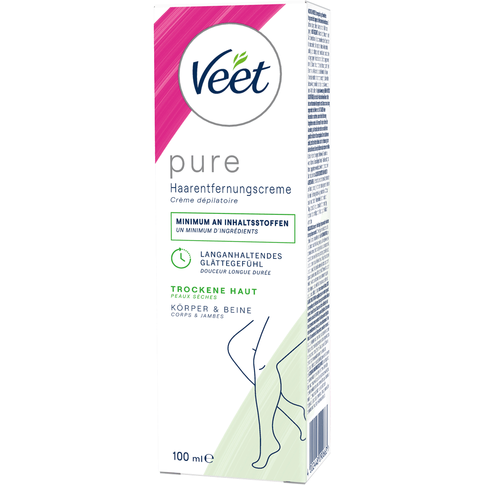 Bild: Veet Silk & Fresh Haarentfernungs-Creme trockene Haut