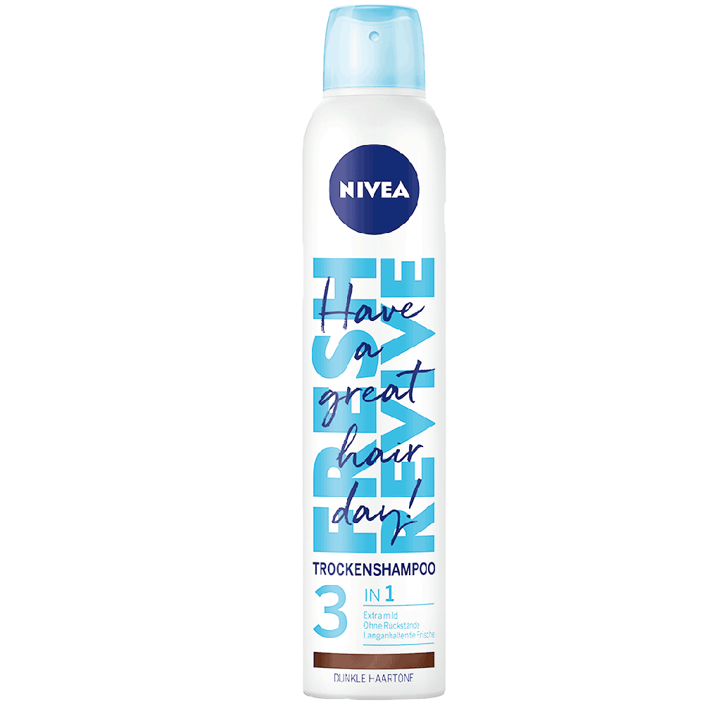 Bild: NIVEA Fresh Revive Trockenshampoo Dunkle Haartöne