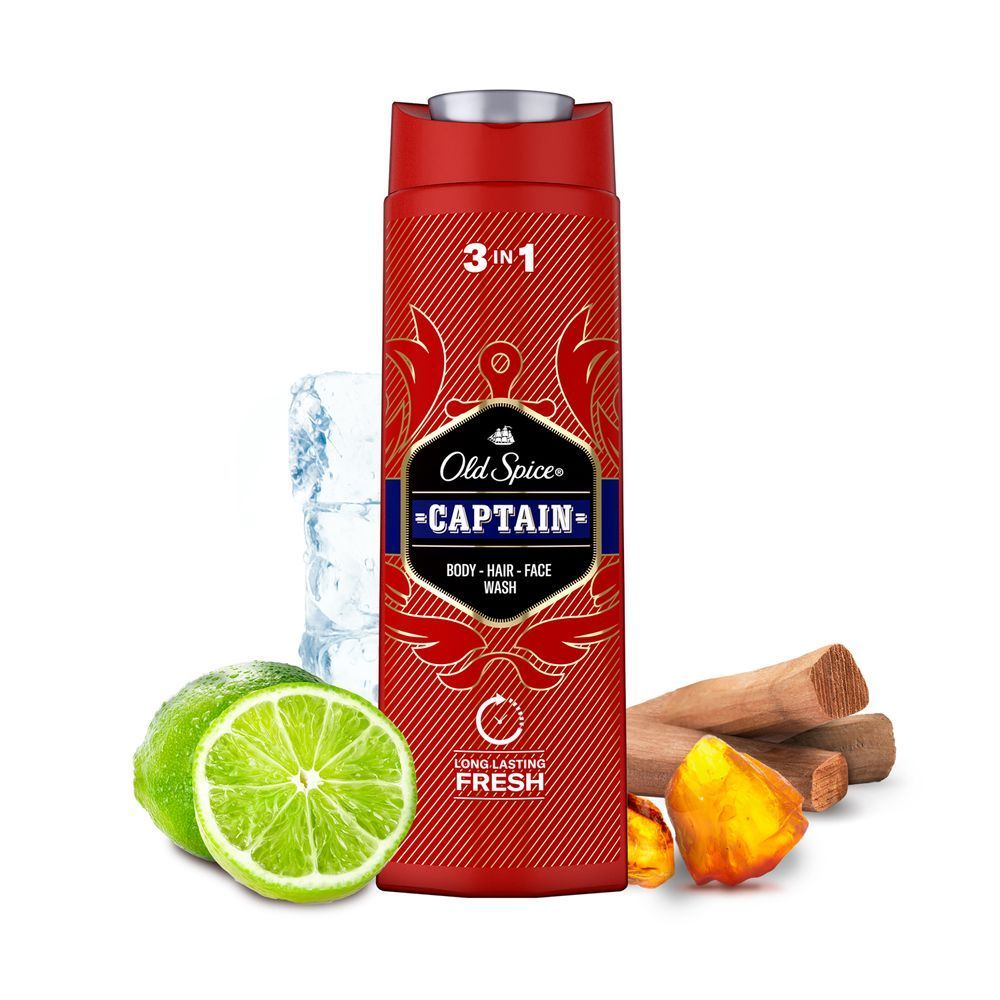 Bild: Old Spice Captain Duschgel & Shampoo Für Männer