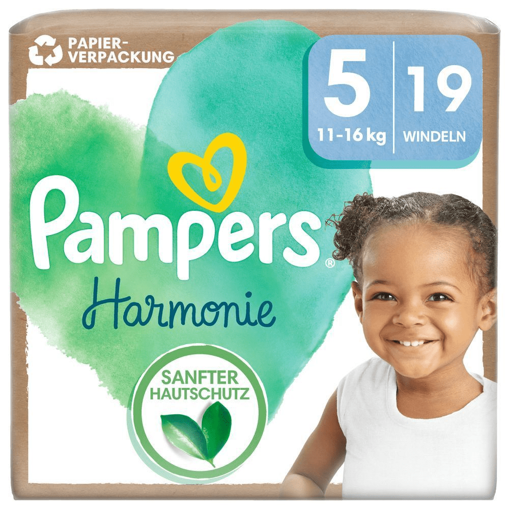 Bild: Pampers Harmonie Größe 5, 11kg - 16kg