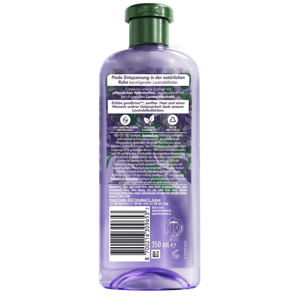 Bild: Herbal essences Sanfte Reinigung Shampoo mit Lavendelduft