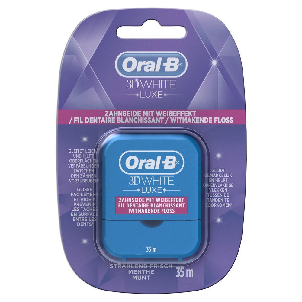 Bild: Oral-B 3D White Luxe Whitening Zahnseide