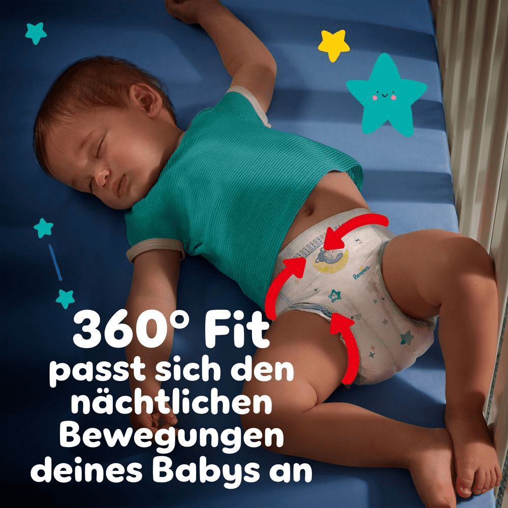 Bild: Pampers Night Pants Größe 4, 9kg-15kg