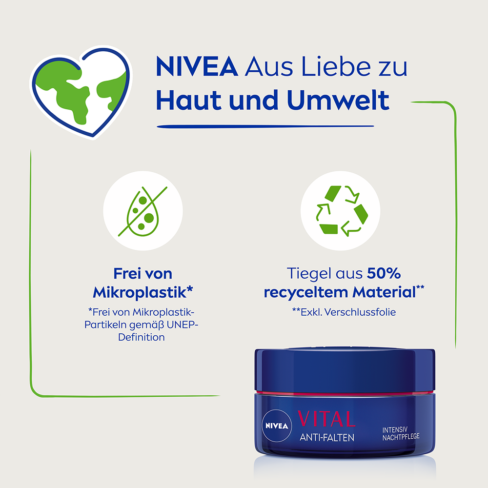 Bild: NIVEA VITAL Intensiv Nachtpflege Anti-Falten