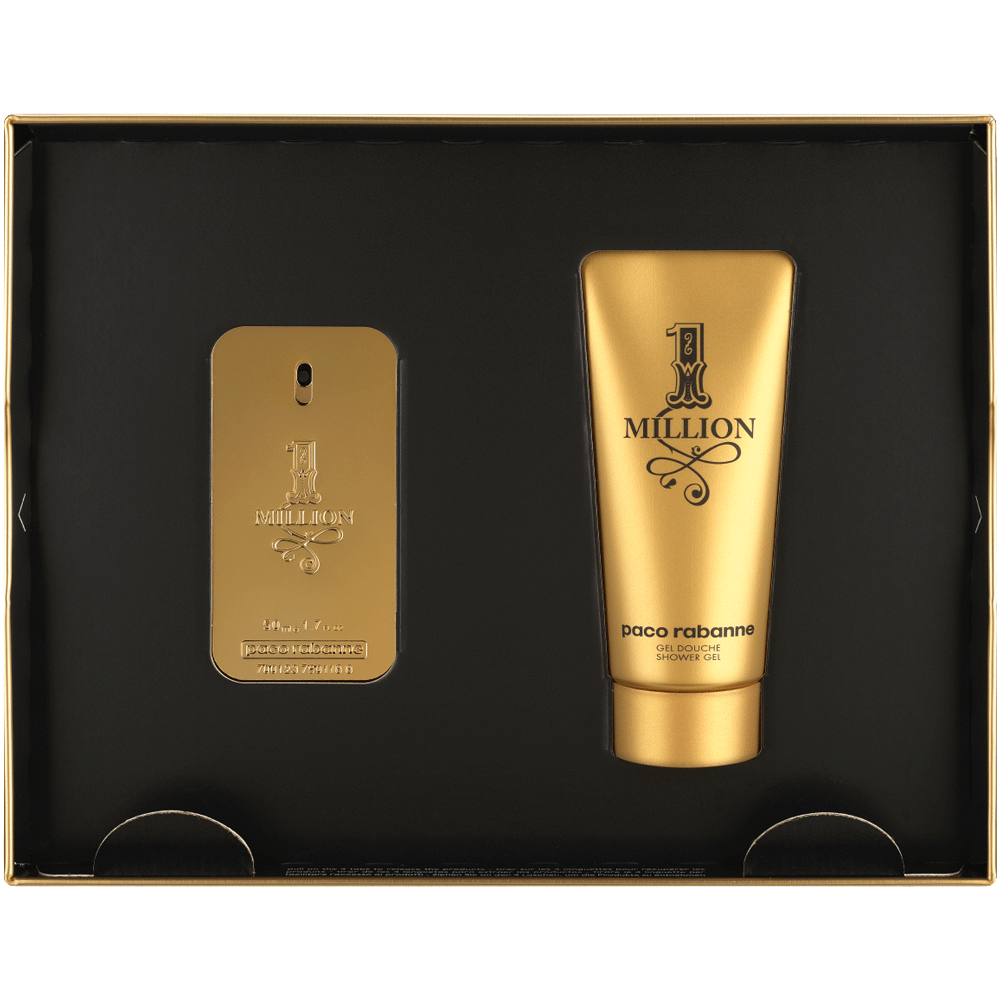 Bild: Paco Rabanne 1 Million Geschenkset Eau de Toilette 50 ml + Duschgel 100 ml 