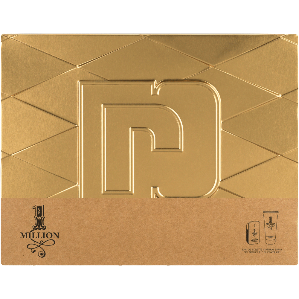 Bild: Paco Rabanne 1 Million Geschenkset Eau de Toilette 50 ml + Duschgel 100 ml 