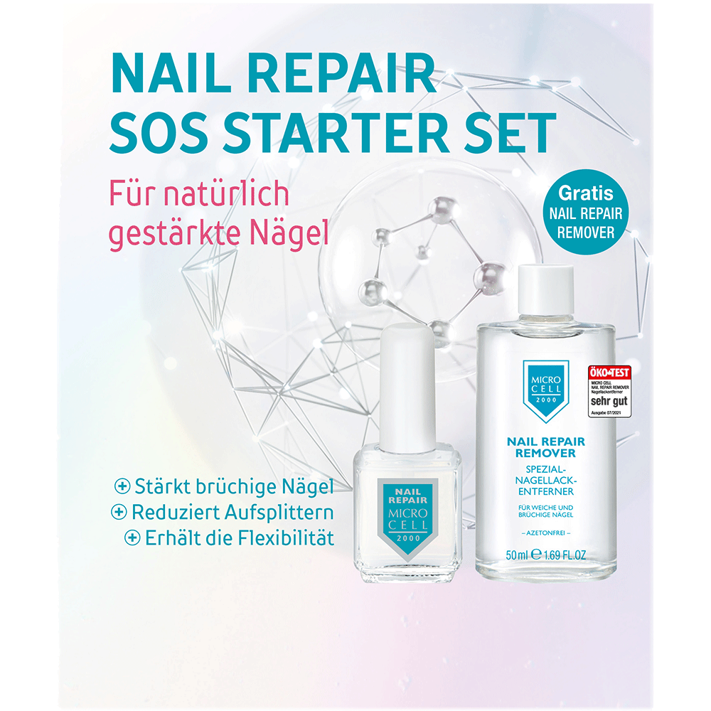 Bild: Micro Cell 2000 Nagelhärter Nail Repair + Spezial Nagellackentferner 