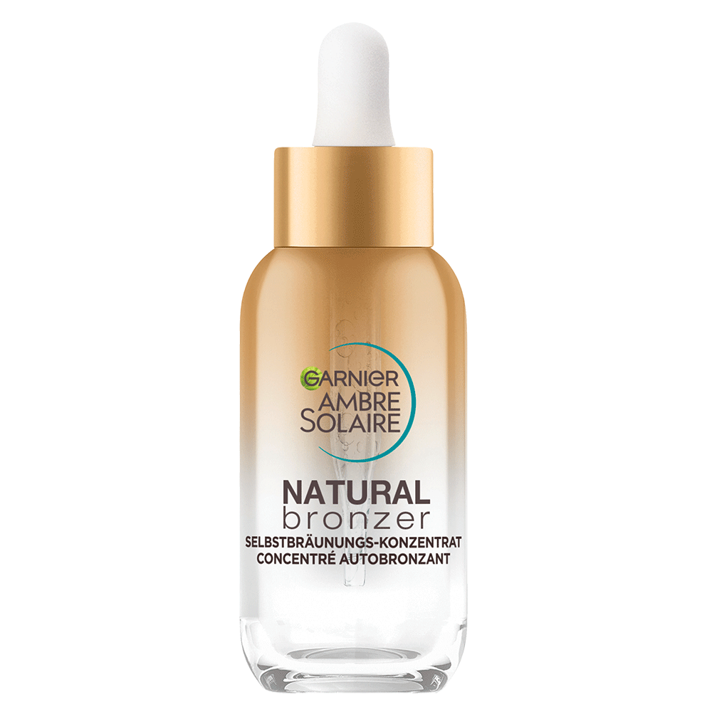 Bild: GARNIER AMBRE SOLAIRE Natural Bronzer Selbstbräunungs-Konzentrat