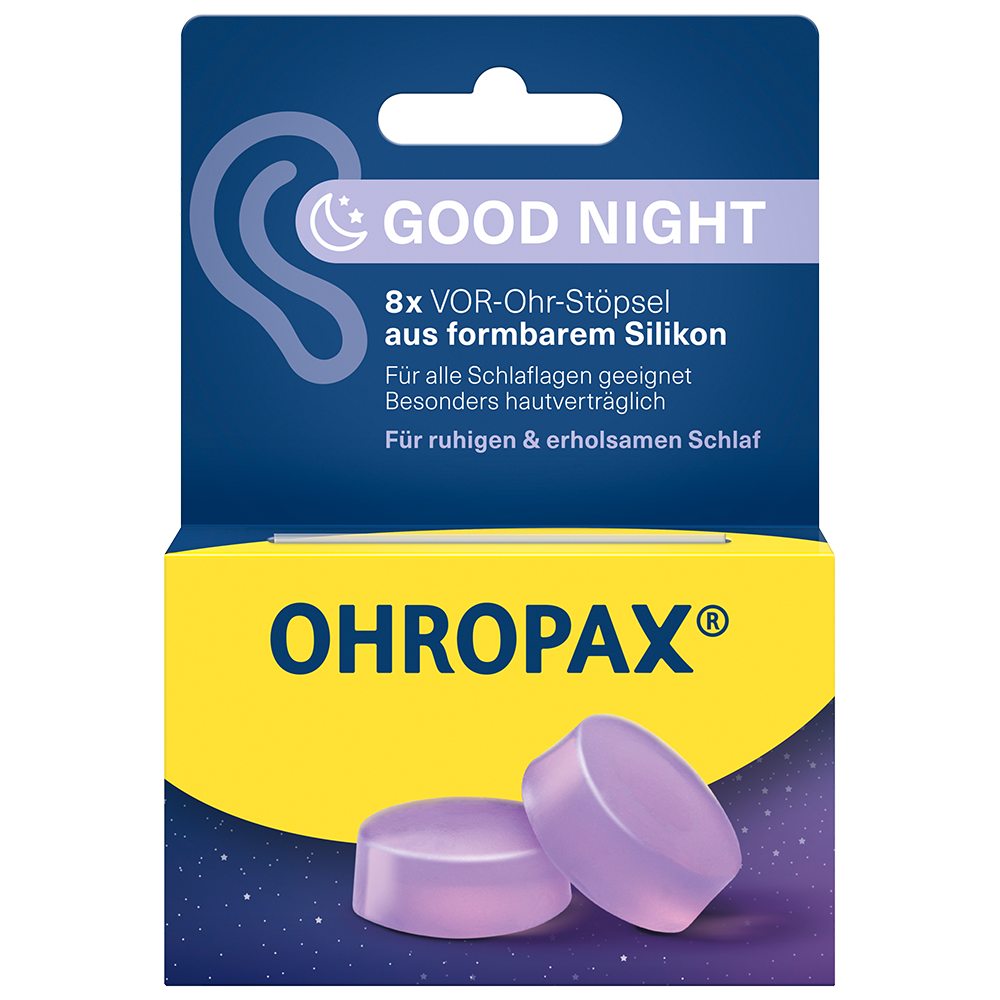 Bild: OHROPAX Gute Nacht Ohrstöpsel