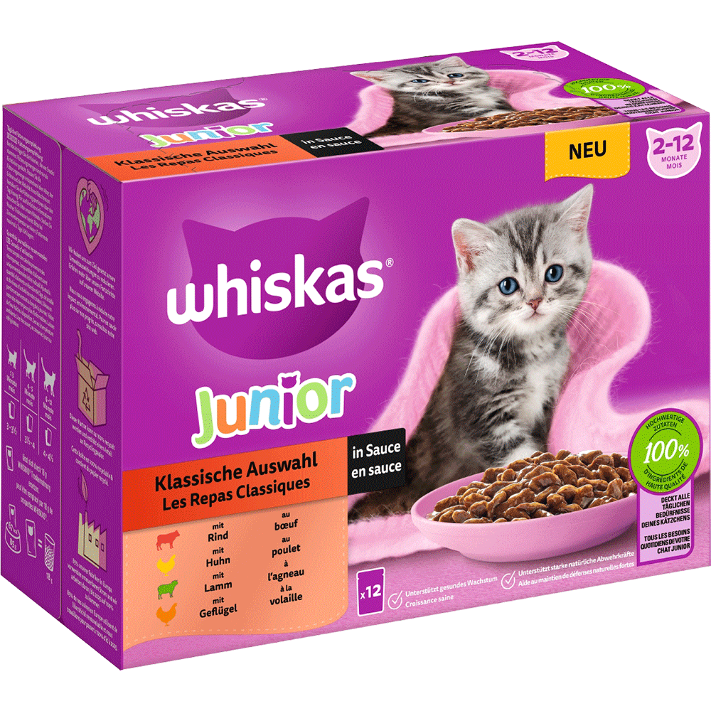 Bild: Whiskas Junior Klassische Auswahl