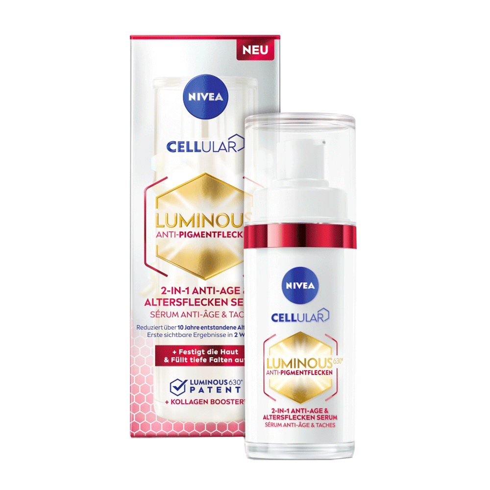 Bild: NIVEA Luminous 630° Serum 2in1 Anti Age & Altersflecken