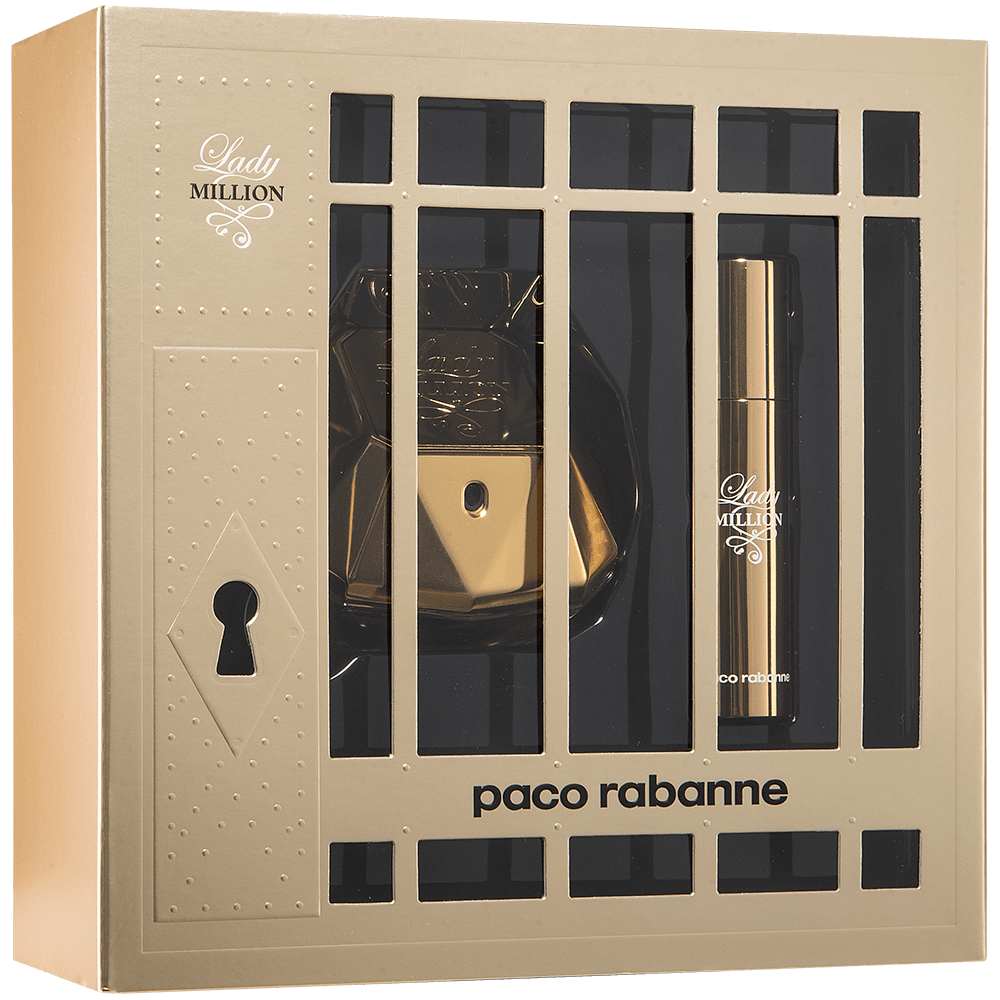 Bild: Paco Rabanne Lady Million Geschenkset Eau de Parfum 50 ml + 10 ml 