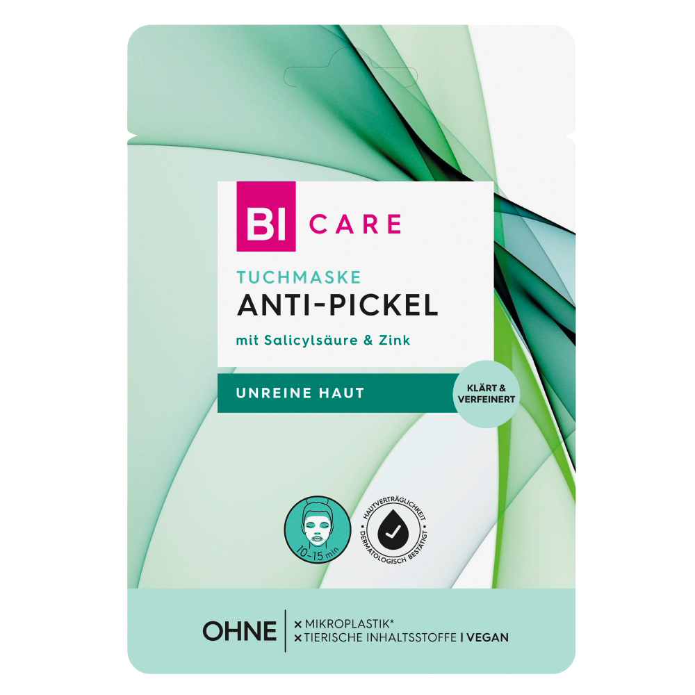 Bild: BI CARE Tuchmaske Anti Pickel