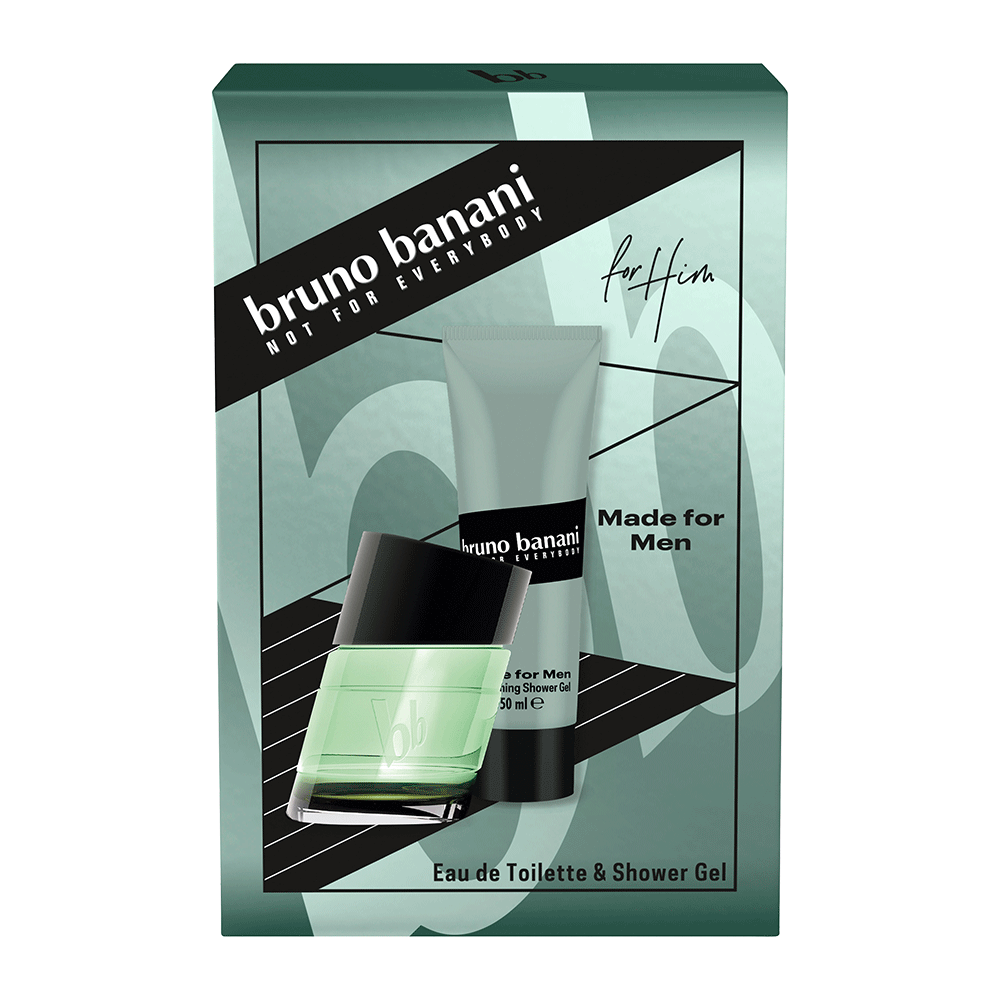Bild: bruno banani Made for Men Geschenkset Eau de Toilette 30 ml + Duschgel 50 ml