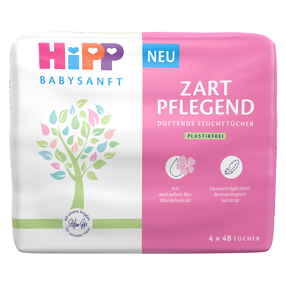 Bild: HiPP Babyfeuchttücher Zart Pflegend