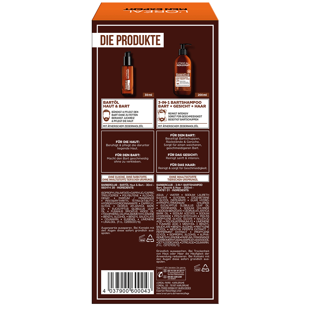 Bild: L'ORÉAL PARIS MEN EXPERT Bartpflegeset