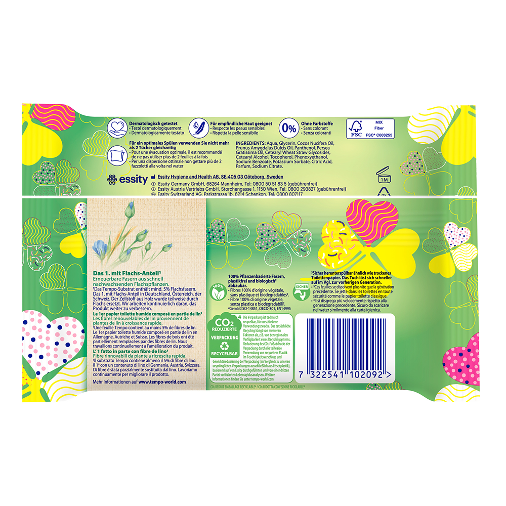 Bild: Tempo Feuchtes Toilettenpapier Limited Edition 