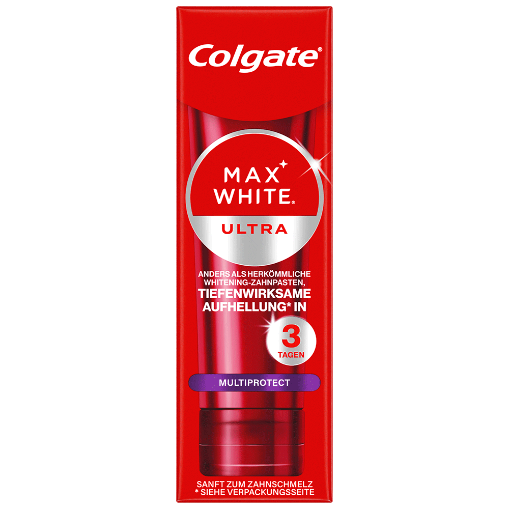 Bild: Colgate Max White Zahnpasta Ultra Multi Protect