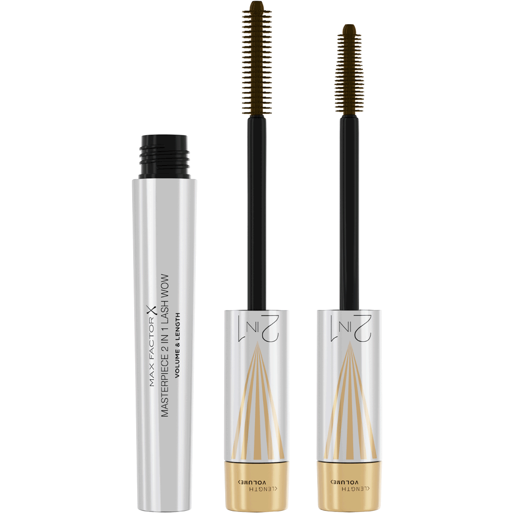 Bild: MAX FACTOR Mascara Masterpiece 2in1 Lash Brow Volume & Length