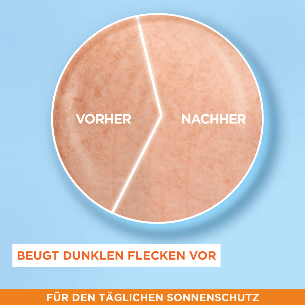 Bild: GARNIER AMBRE SOLAIRE Sonnenschutzfluid Vitamin C LSF 50+
