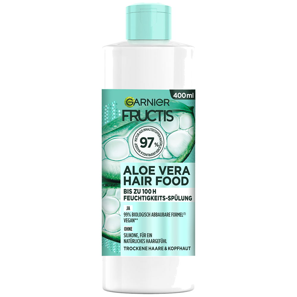 Bild: GARNIER FRUCTIS Aloe Vera Hair Food Feuchtigkeits-Spülung