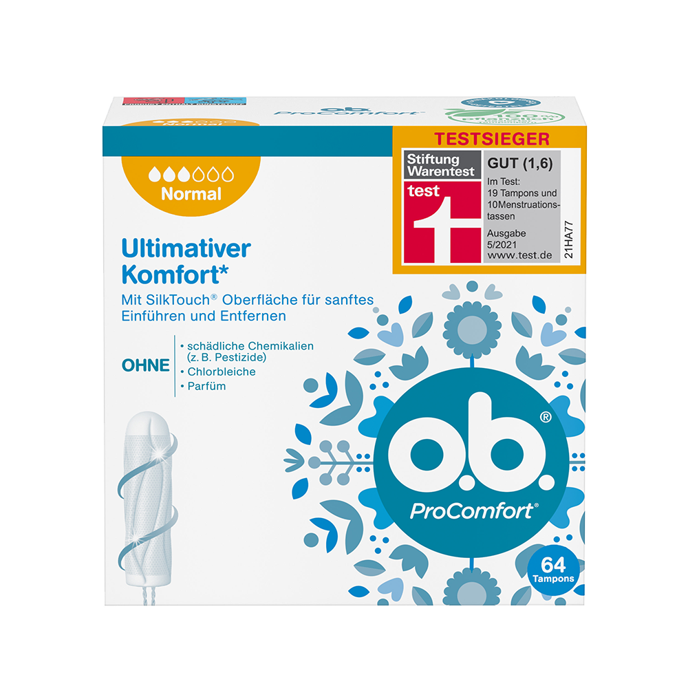 Bild: o.b. ProComfort Tampons Normal