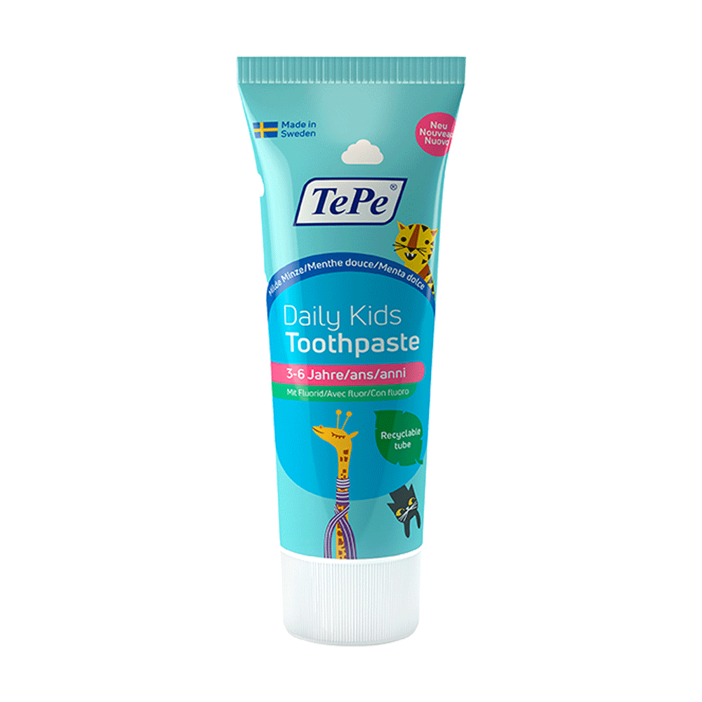 Bild: TePe Kinderzahncreme 3-6 Jahre