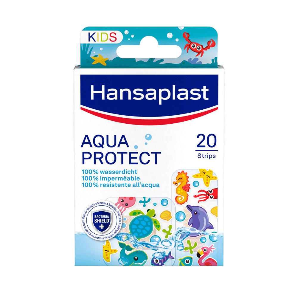 Bild: Hansaplast Kids Aqua Protect 20 Strips 