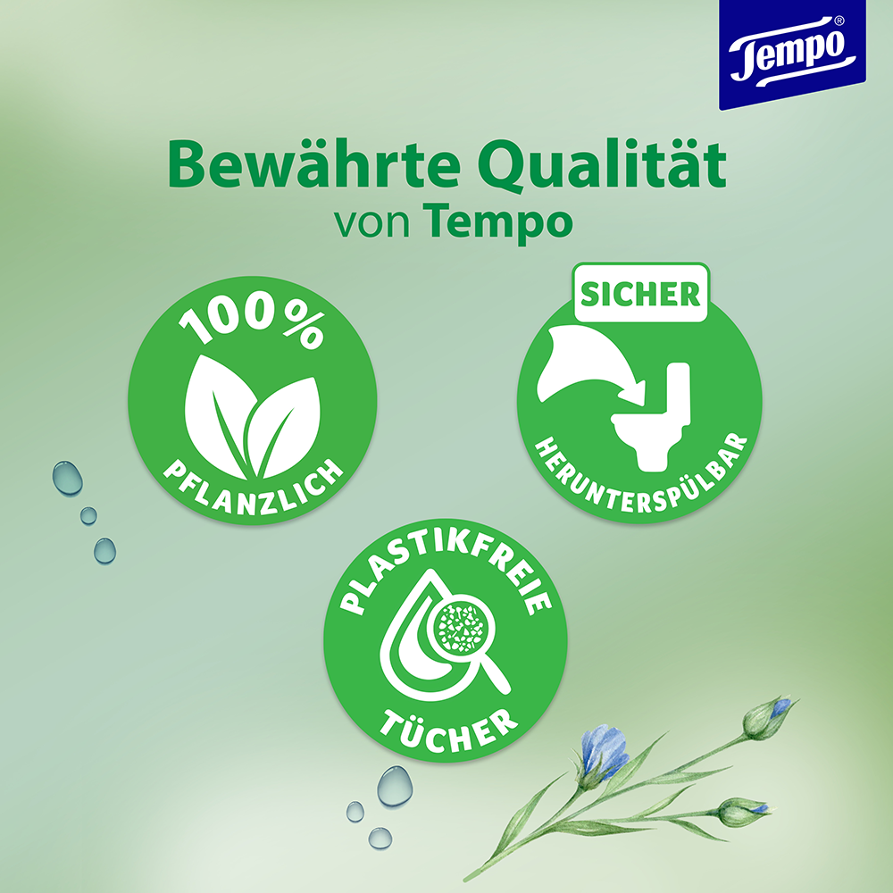 Bild: Tempo Feuchte Toilettentücher Maxi Pack 