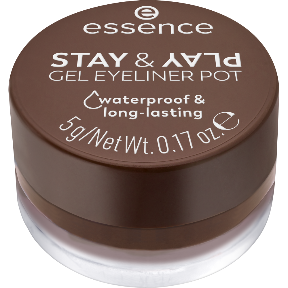Bild: essence STAY & PLAY GEL EYELINER POT