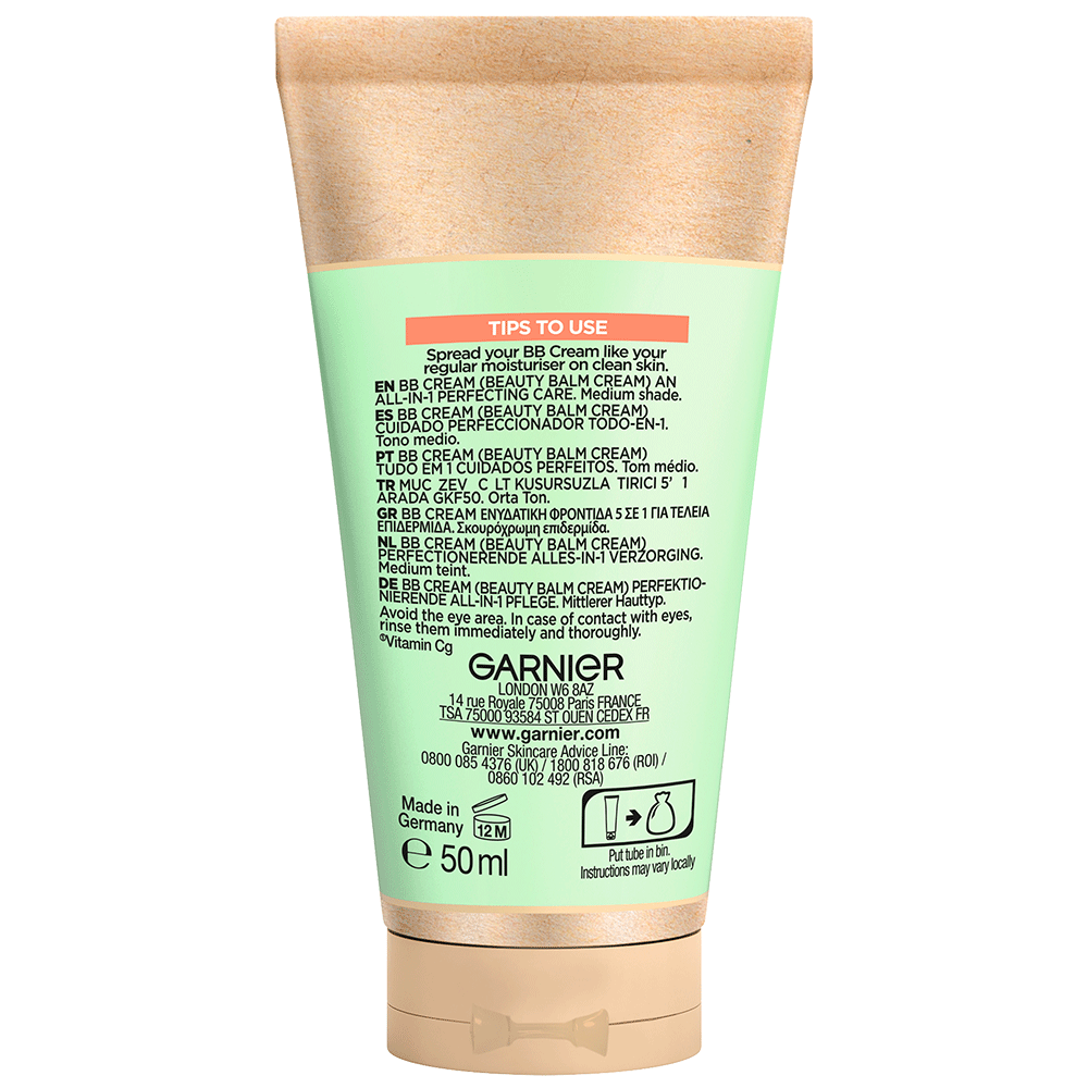 Bild: GARNIER Vitamin C BB Cream LSF50