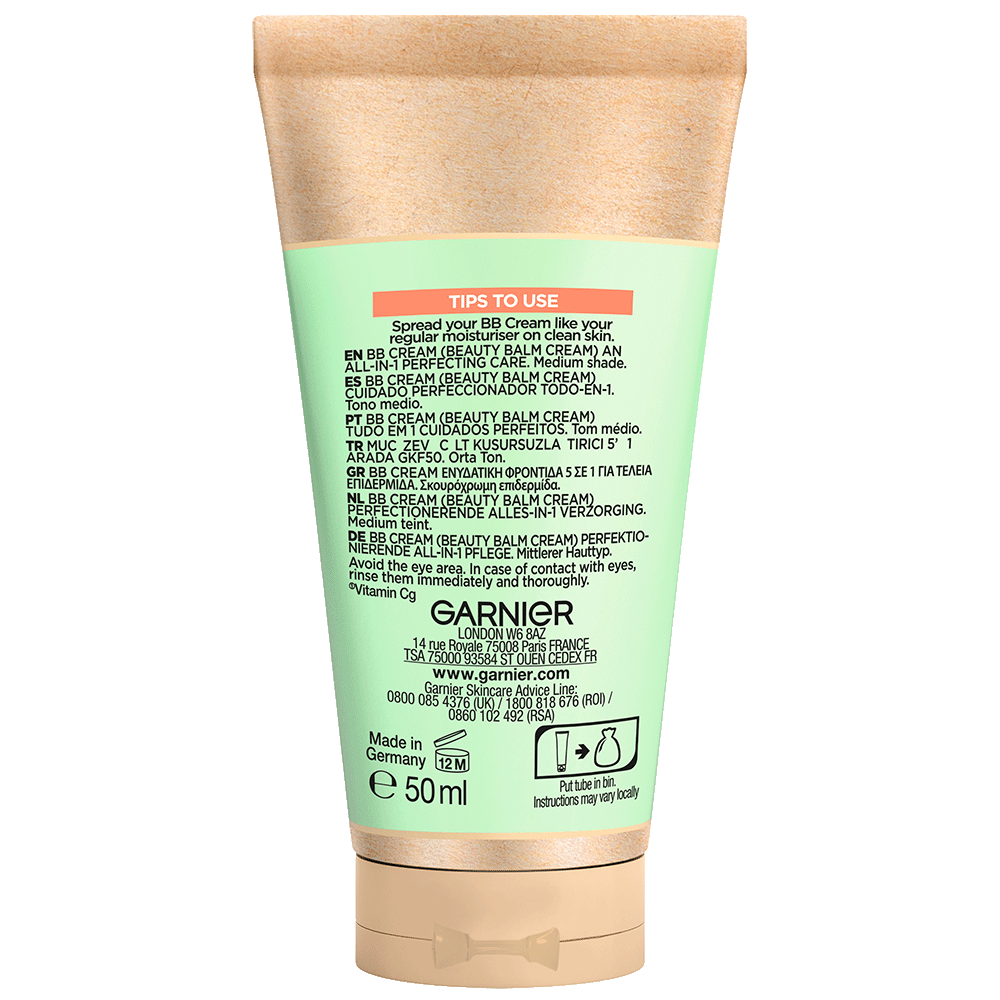 Bild: GARNIER Vitamin C BB Cream LSF50