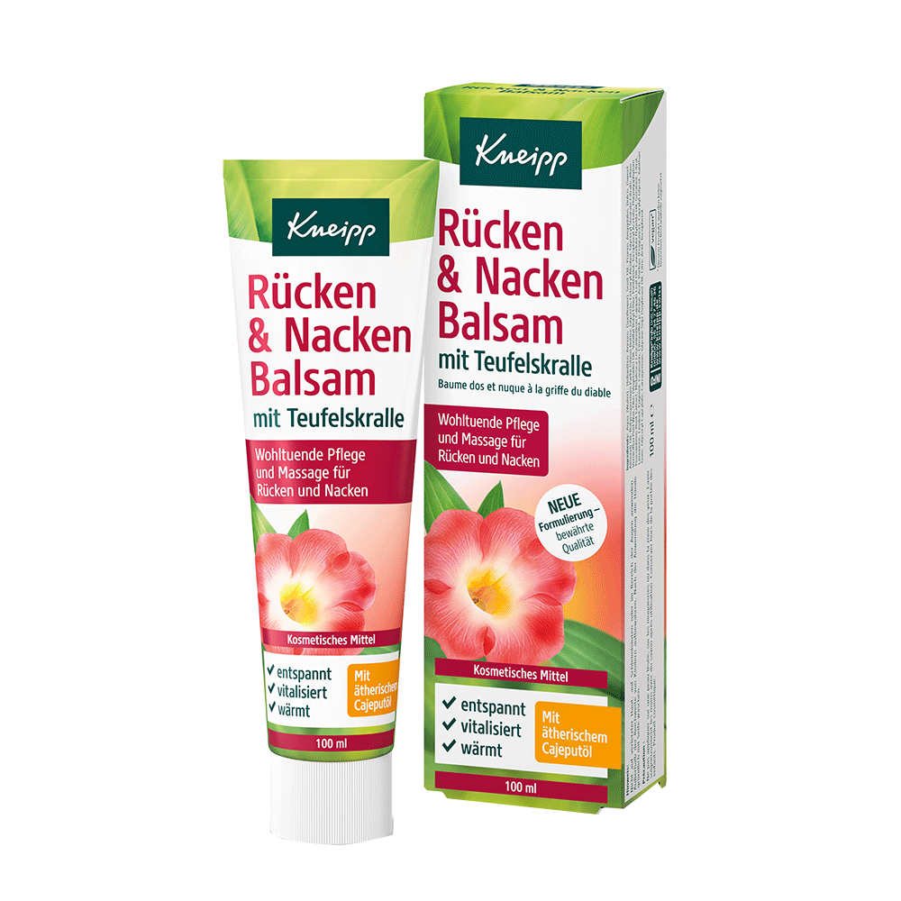 Bild: Kneipp Rücken & Nacken Balsam Teufelskralle