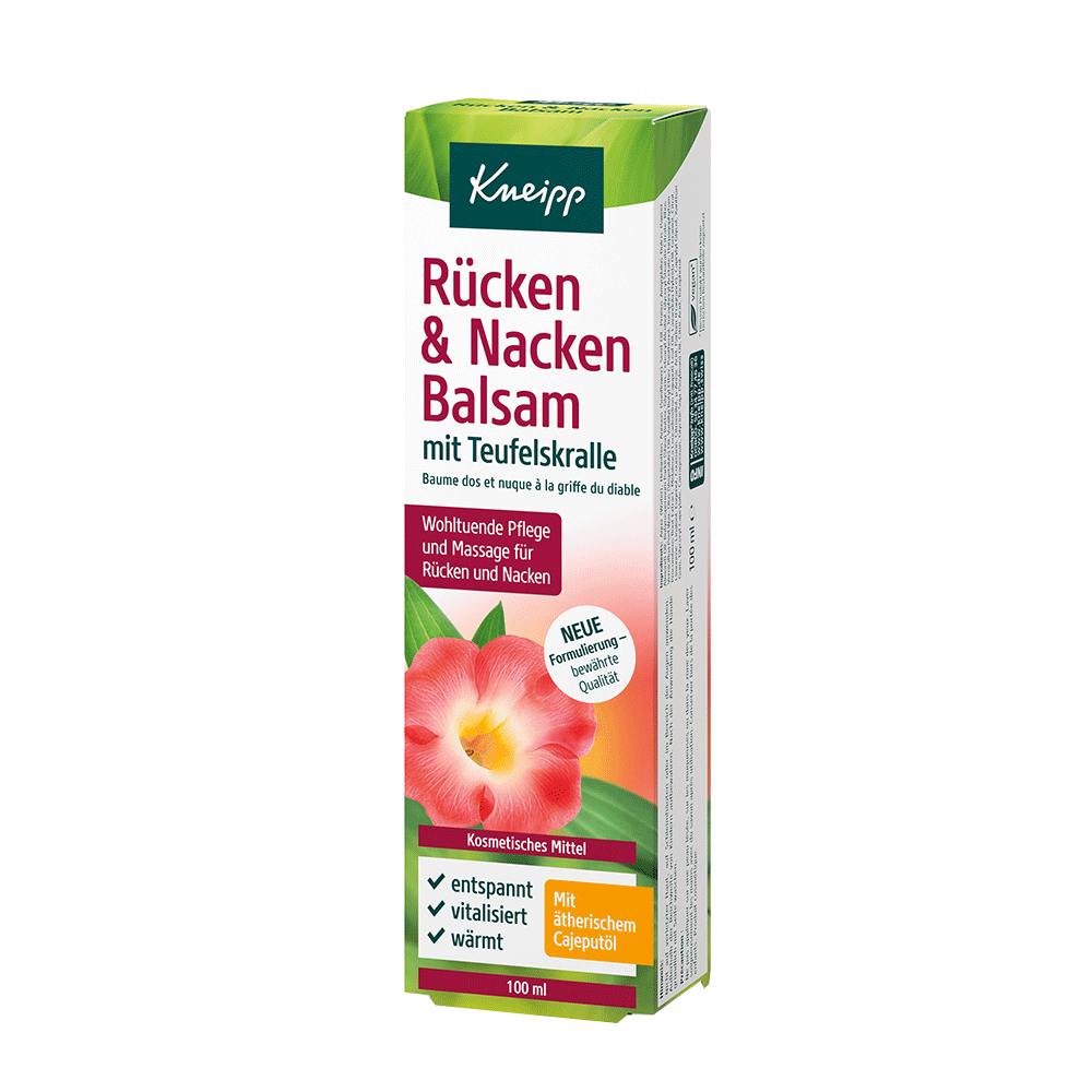 Bild: Kneipp Rücken & Nacken Balsam Teufelskralle
