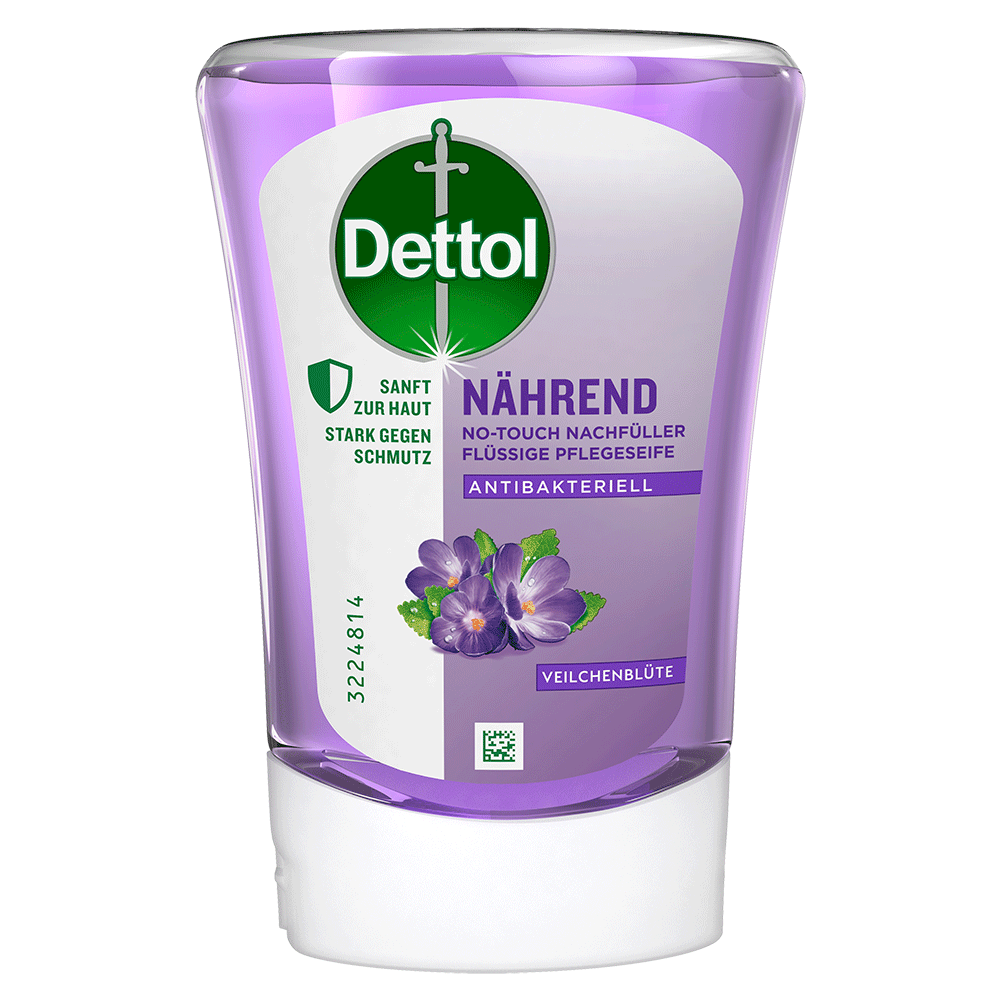 Bild: Dettol No-Touch automatischer Seifenspender Nachfüllseife Veilchen