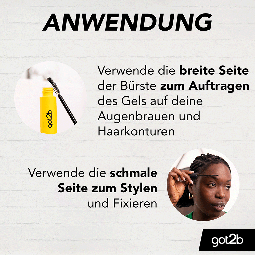 Bild: Got2b Got2B Kleber 2in1 Stylinggel für Augenbrauen & Edges