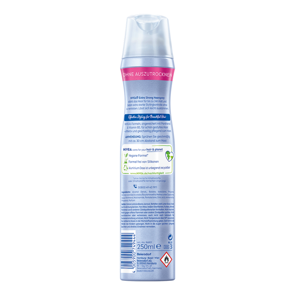 Bild: NIVEA Extra Stark Haarspray